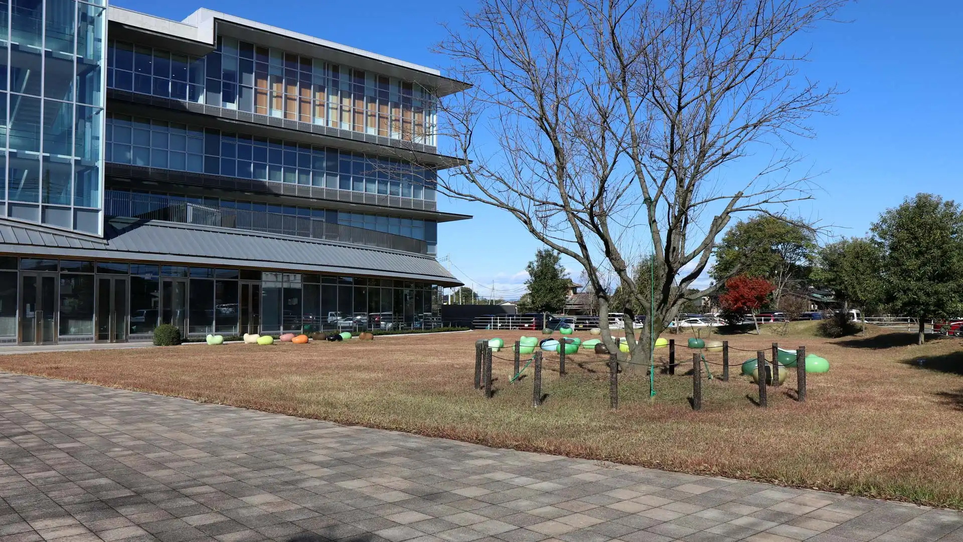 下野市役所施工写真