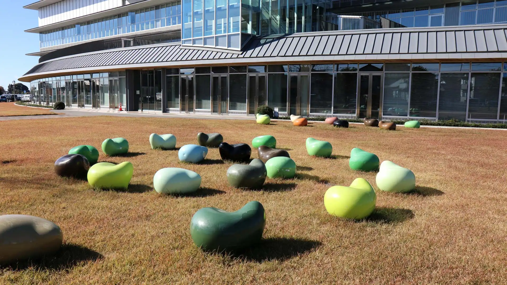 下野市役所施工写真